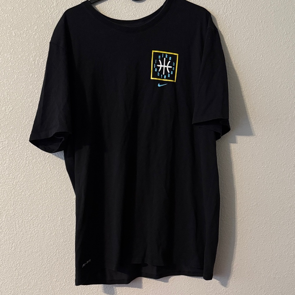 Nike Black Tee with Graphic Design